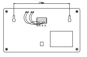 火災(zāi)顯示盤(pán)安裝示意圖